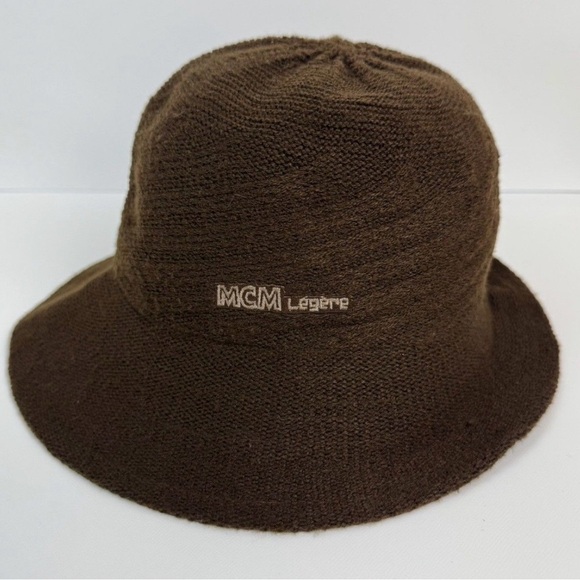 MCM Vintage MCM “Legere” Knit Bucket Hat – Rare Archive Piece main image 9